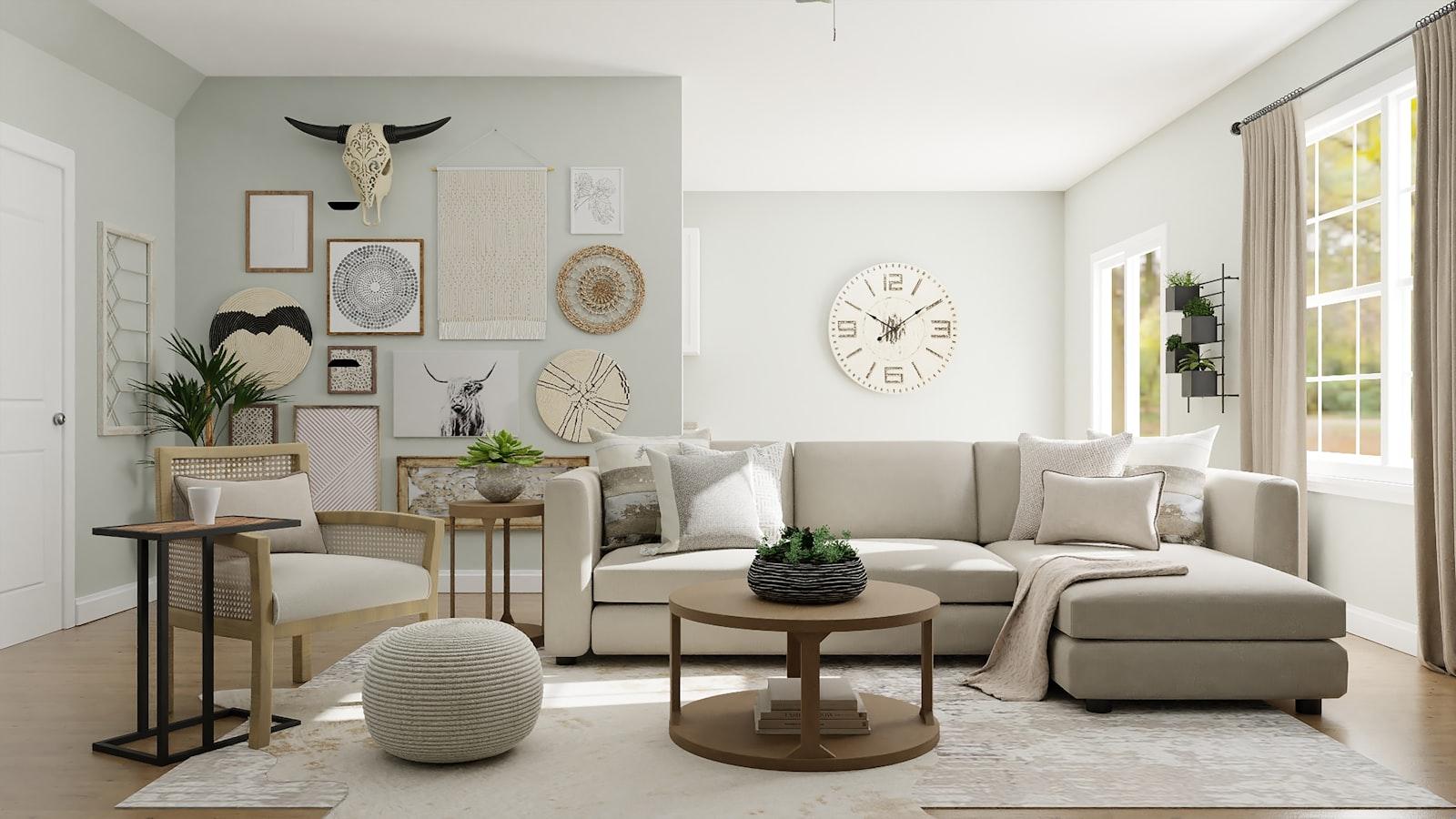 Living Room Interior by Alma Decor